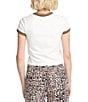 Volcom Stoney Time Short Sleeve Ringer T-Shirt, Color:Star White - Image 2