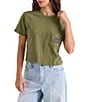 Volcom Super Melt Logo Pocket Cropped T-Shirt - Image 1