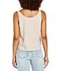 Color:Dusty Rose - Image 2 - To The Bank Graphic Tank Top