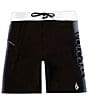 Volcom Whop Mod 19#double; Outseam Board Shorts, Color:Black - Image 1