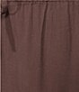 Volcom Wide Leg Loose Lived In Beach Pants, Color:Black Plum - Image 4