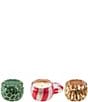 Voluspa Assorted Holiday Mini Tin Candle Trio - Image 2
