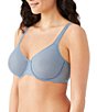 Color:Country Blue - Image 4 - All Edge Underwire Lace Bra