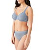 Color:Country Blue - Image 6 - All Edge Underwire Lace Bra