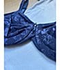 Wacoal Awareness Seamless U-Back Underwire Bra, Color:Blue Depths - Image 4