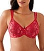 Wacoal Awareness Seamless U-Back Underwire Bra, Color:Equestrian Red - Image 1