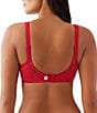 Wacoal Awareness Seamless U-Back Underwire Bra, Color:Equestrian Red - Image 2