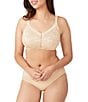 Color:Natural - Image 3 - Awareness Seamless Full Figure Wire Free Bra