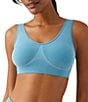 Color:Adriatic Blue - Image 1 - B-Smooth® Wire Free Seamless Bralette