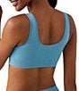 Color:Adriatic Blue - Image 2 - B-Smooth® Wire Free Seamless Bralette