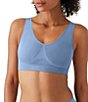 Color:Windward Blue - Image 1 - B-Smooth® Wire Free Seamless Bralette