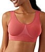 Color:Mineral Red - Image 1 - B-Smooth® Wire Free Seamless Bralette