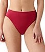 Wacoal B-Smooth Seamless High-Cut Brief Panty, Color:Regina Red - Image 1