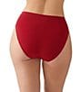 Wacoal B-Smooth Seamless High-Cut Brief Panty, Color:Regina Red - Image 2