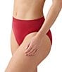 Wacoal B-Smooth Seamless High-Cut Brief Panty, Color:Regina Red - Image 3