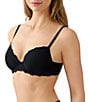 Wacoal b.tempt'd by Wacoal Future Foundation Convertible Contour Lace Bra, Color:Night - Image 3