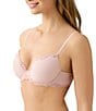 Wacoal b.tempt'd by Wacoal Future Foundation Convertible Contour Lace Bra, Color:Rose Smoke - Image 3
