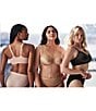 Wacoal Back Appeal® Front Close Contour Bra, Color:Black - Image 7
