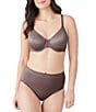 Wacoal Back Appeal® Dot Jacquard Underwire Bra, Color:Cappuccino - Image 3