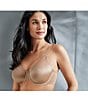 Wacoal Back Appeal® Dot Jacquard Underwire Bra, Color:Praline - Image 5