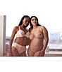 Wacoal Back Appeal® Dot Jacquard Underwire Bra, Color:Praline - Image 11