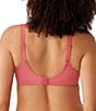 Color:Mineral Red - Image 2 - Back Appeal® Dot Jacquard Underwire Bra