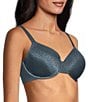 Wacoal Back Appeal™ Dot Jacquard Underwire U-Shape Back T-Shirt Full-Busted Bra - Image 1