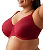 Wacoal Back Appeal® Underwire Bra Extended Sizing, Color:Regina Red - Image 2