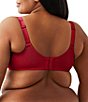 Wacoal Back Appeal® Underwire Bra Extended Sizing, Color:Regina Red - Image 3