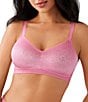 Wacoal Back Appeal® Wire Free Bra, Color:Chateau Rose - Image 1