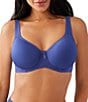 Wacoal Basic Beauty Spacer Underwire Full-Busted T-Shirt Bra, Color:Skipper Blue - Image 1