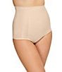 Color:Sand - Image 2 - Beyond Naked Cotton Shaping Hi-Waist Brief