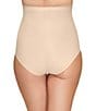 Color:Sand - Image 3 - Beyond Naked Cotton Shaping Hi-Waist Brief