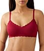 Wacoal Bra B. Wow'd Lace Wire Free Bra, Color:Biking Red - Image 1