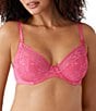 Color:Hot Pink - Image 1 - Bra Lifted in Luxury Underwire Bra
