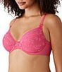 Color:Hot Pink - Image 5 - Bra Lifted in Luxury Underwire Bra