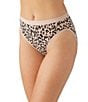 Color:Cheetah - Image 3 - Cheetah Understated Cotton Hi-Cut Panty