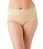 Color:Sand - Image 1 - Lace Comfort Touch Brief