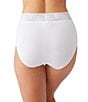 Wacoal Lace Comfort Touch Brief, Color:White - Image 2