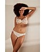 Color:White - Image 4 - Dramatic Interlude Underwire Bra