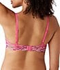 Color:Hot Pink/Multi - Image 2 - Embrace Lace® Underwire Bra