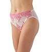 Wacoal Embrace Lace® Hi-Cut Brief Panty, Color:Ballet Slipper/Chateau Rose - Image 3