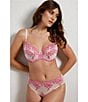 Wacoal Embrace Lace® Hi-Cut Brief Panty, Color:Ballet Slipper/Chateau Rose - Image 4