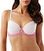 Wacoal Embrace Lace® Seamless Underwire T-Shirt Bra, Color:Ballet Slipper/Chateau Rose - Image 1