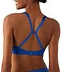 Color:Blue/Bellwether Blue - Image 2 - Embrace Lace® Wire Free Convertible Bra