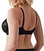 Wacoal Full Bloom Lace Lifting Underwire Bra, Color:Black - Image 2