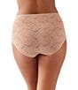 Wacoal High Profile™ Floral Lace Brief Panty, Color:Roebuck - Image 2