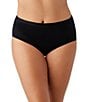 Color:Black - Image 1 - Inner Sheen Brief Panty