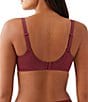 Wacoal Inside Job Underwire Full Coverage T-Shirt Bra, Color:Cordovan - Image 2