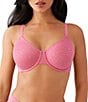 Wacoal Inside Job Underwire Full Coverage T-Shirt Bra, Color:Chateau Rose - Image 1